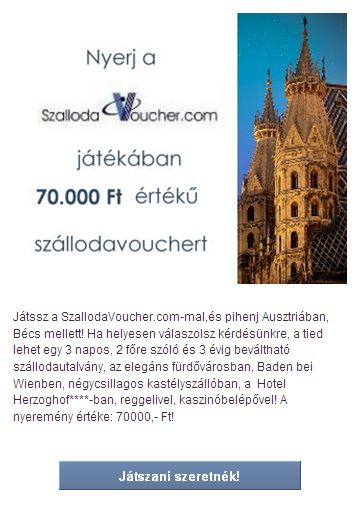 SzallodaVoucher.com nyeremenyjatek