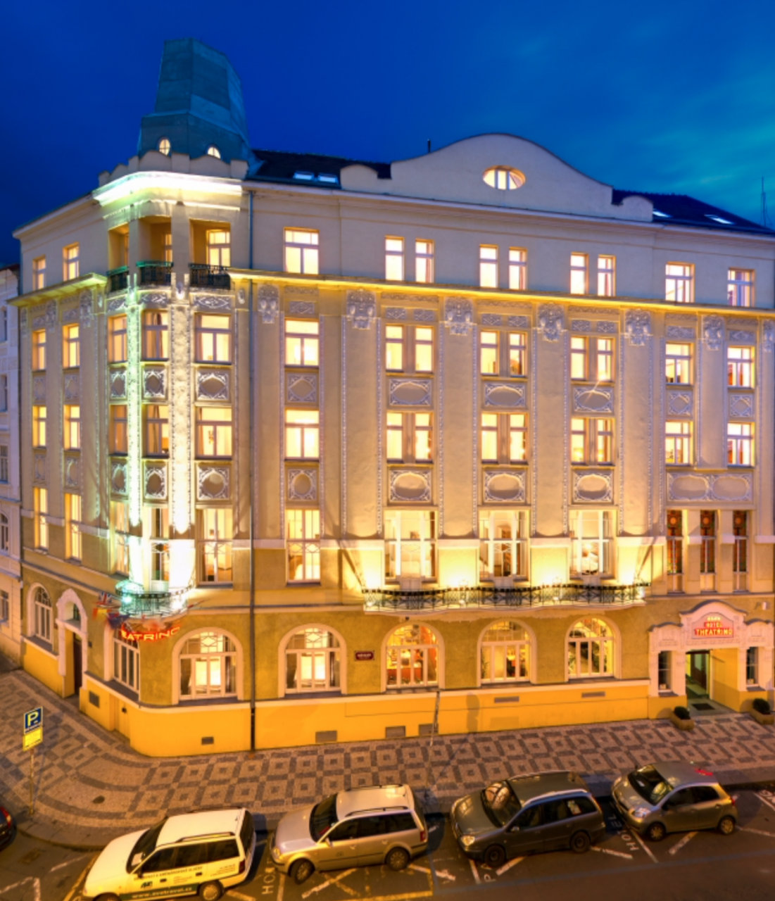  3 éjszaka 2 fő részére reggelivel Prága központjában - Hotel Theatrino**** (2024)